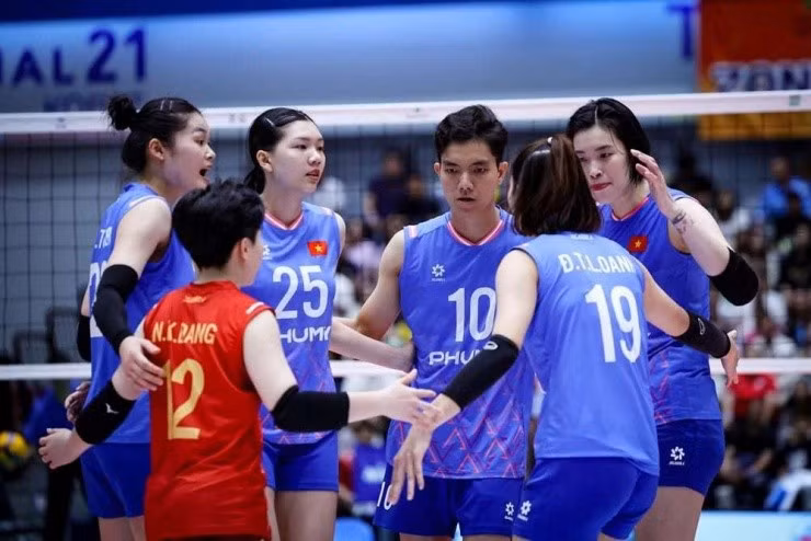 ĐT bóng chuyền nữ Việt Nam vô địch SEA V-League 2025.