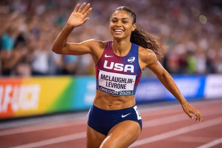 Huyền thoại sống Sydney McLaughlin-Levrone tiếp tục khẳng định tên tuổi bằng kỷ lục siêu ấn tượng ở Giải vô địch điền kinh thế giới 2025.