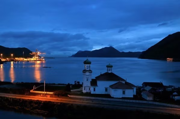 Một nhà thờ Chính thống giáo Nga ở Alaska.