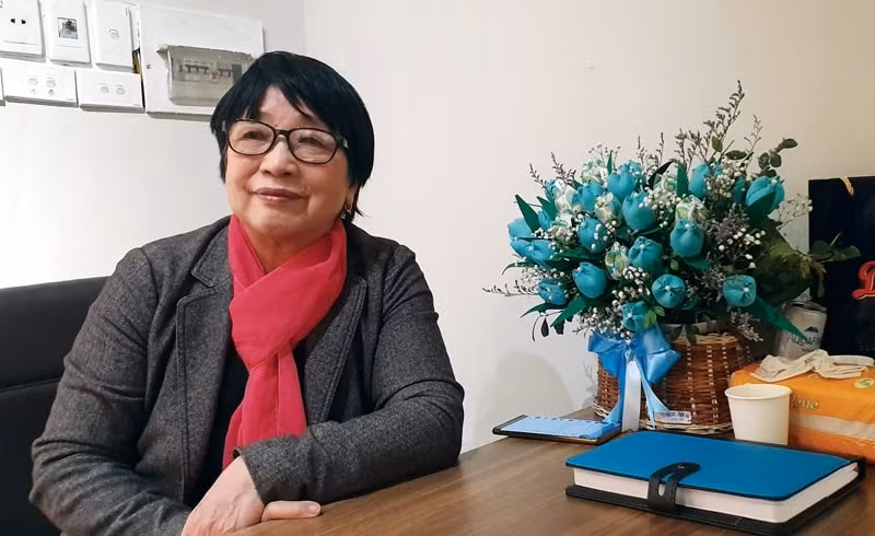 Họa sĩ Trần Thị Trường.