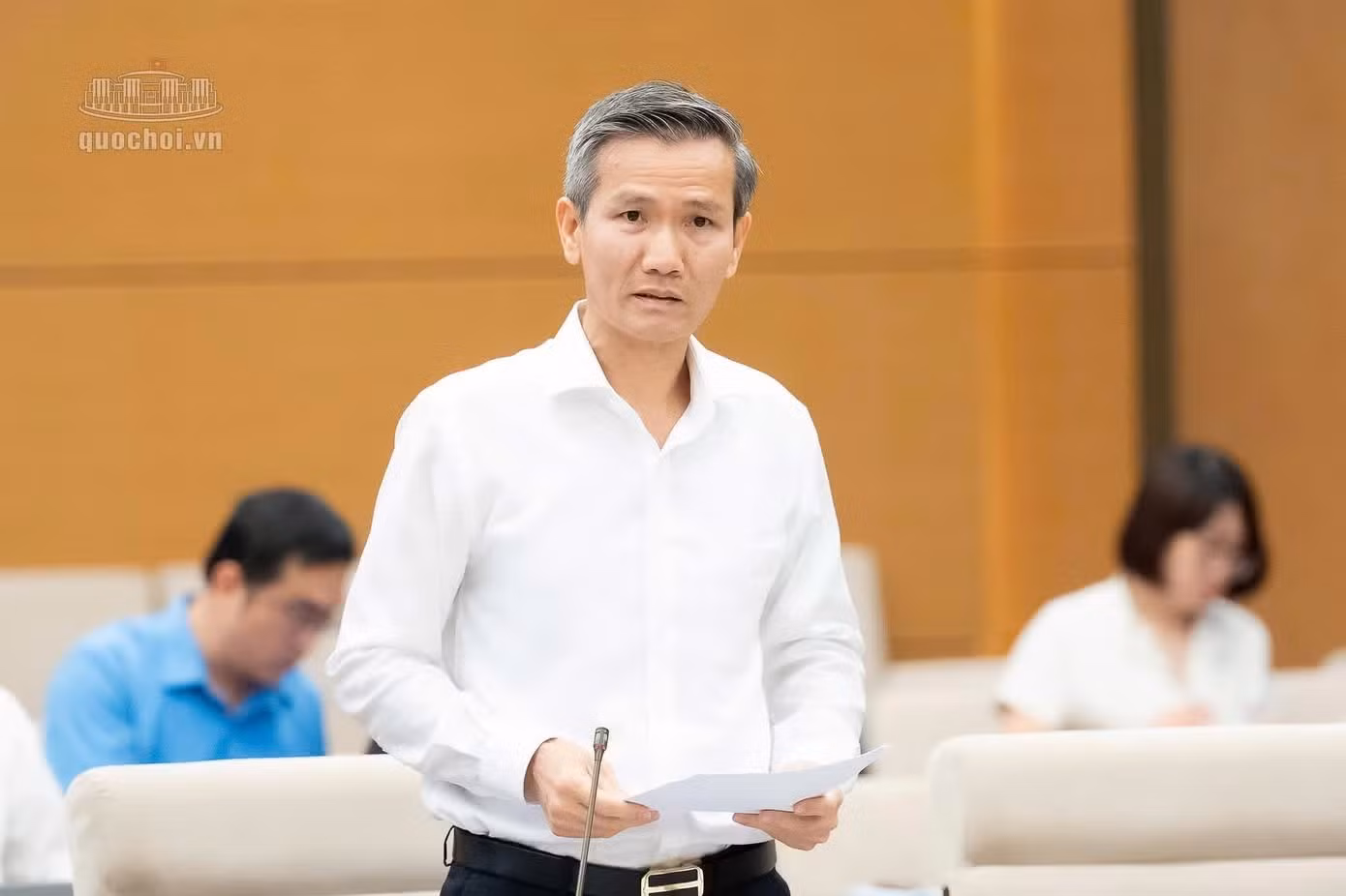 Thứ trưởng Bộ Nội vụ Cao Huy. Ảnh: QH