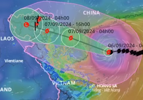 Siêu bão Yagi đổ bộ miền Bắc vào ngày 7/9/2024 được coi là thảm hoạ thiên tai tồi tệ nhất miền Bắc trong nửa thế kỷ.
