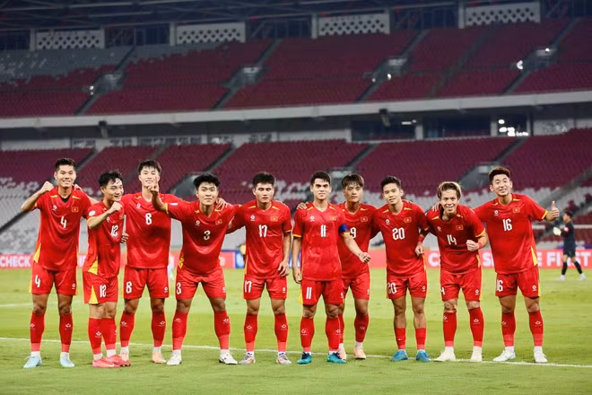 Đội tuyển U23 Việt Nam với lực lượng chủ lực vừa đăng quang ngôi vô địch U23 Đông Nam Á 2025 sẽ hội quân trở lại để tham dự Vòng loại U23 châu Á 2026, diễn ra tại Việt Trì (Phú Thọ). (Ảnh: VFF)