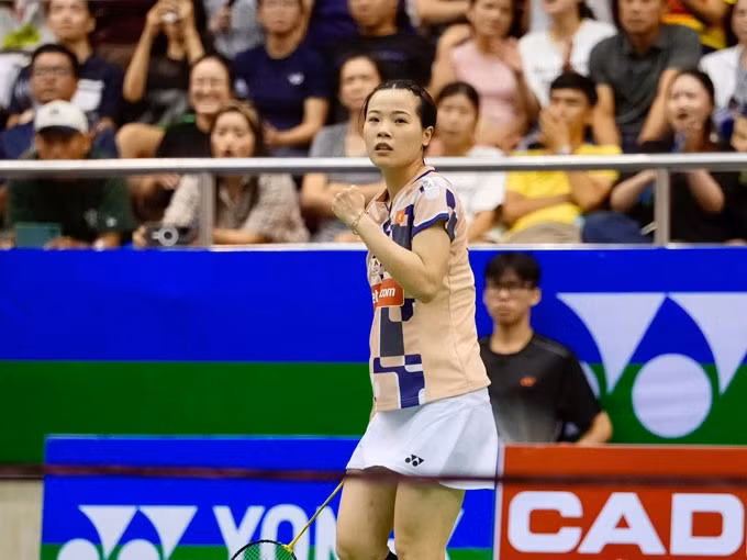 Nguyễn Thùy Linh thể hiện phong độ ấn tượng.