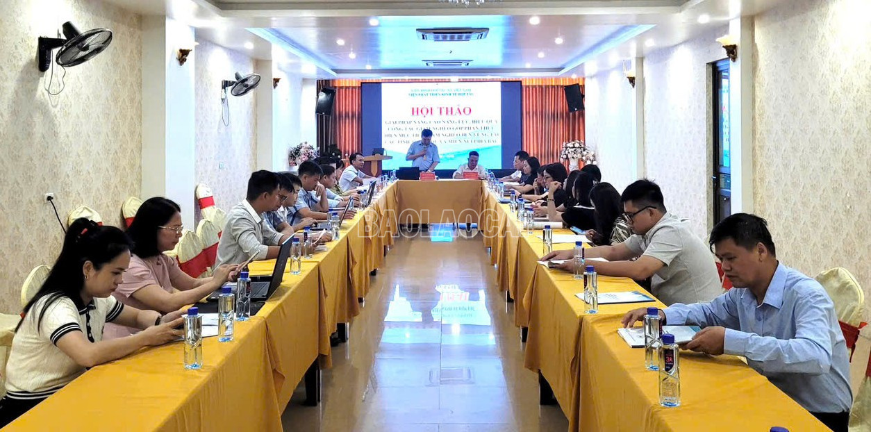 Các đại biểu tham dự Hội thảo. baolaocai-c_htx.jpg