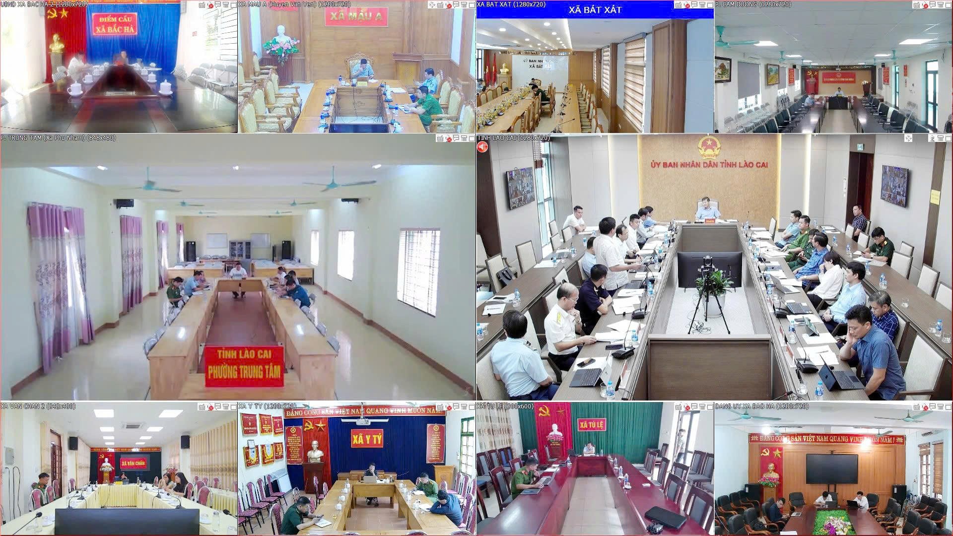 Điểm cầu các địa phương có thành viên ban chỉ đạo. z7023715989893-8600f6d49af6f11f9f4764eca123fe82.jpg