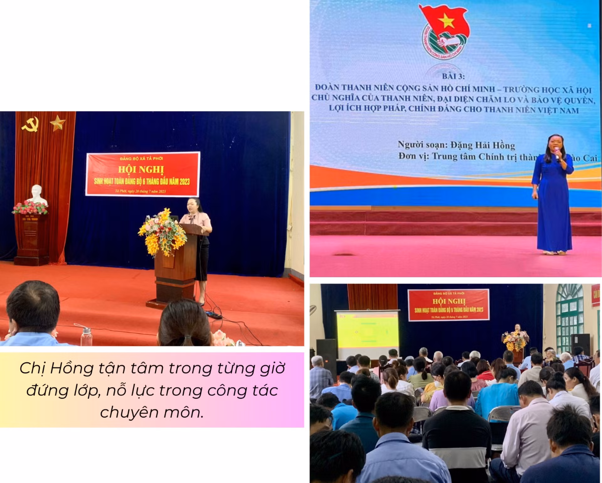 Giảng viên lý luận chính trị tận tâm với nghề.png