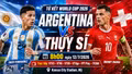 Nhận định Argentina vs Thụy Sĩ 8h ngày 12/7: Cẩn thận “bức tường” Thụy Sĩ
