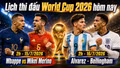 Lịch thi đấu World Cup 2026 hôm nay 13/7: Đếm ngược hai đại chiến bán kết