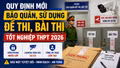 Quy định mới về bảo quản đề thi, bài thi tốt nghiệp THPT 2026