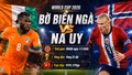 Đội hình ra sân Bờ Biển Ngà vs Na Uy: Pepe, Kessié chờ chặn Haaland