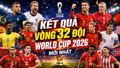 Kết quả vòng 32 đội World Cup 2026 mới nhất: Yamal đấu Ronaldo