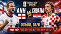 Nhận định Anh vs Croatia 3h 18/6: Đại chiến sớm ở bảng L