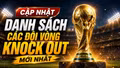 Cập nhật danh sách đội vào knock-out World Cup 2026 mới nhất