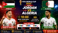Nhận định Jordan vs Algeria 10h 23/6: Trận cầu sinh tử bảng J