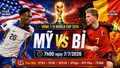 Nhận định Mỹ vs Bỉ 7h ngày 7/7: Balogun trở lại, Pulisic chờ bùng nổ