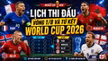 Cập nhật lịch thi đấu vòng 1/8 và tứ kết World Cup 2026 mới nhất