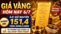 Giá vàng hôm nay 6/7: SJC, BTMC, DOJI, PNJ không đổi, chờ tín hiệu đầu tuần