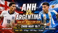 Nhận định Anh vs Argentina 2h ngày 16/7: Anh giải mã nhà vô địch?