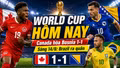 Kết quả, bảng xếp hạng World Cup 2026 hôm nay 13/6 và sáng 14/6