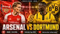 Arsenal vs Dortmund 20h 9/8: Link trực tiếp, đội hình và dự đoán tỷ số