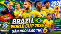 Lịch thi đấu World Cup 2026 tuyển Brazil: Ancelotti đặt niềm tin vào Neymar