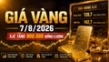 Giá vàng hôm nay 7/8/2026: SJC, BTMC, DOJI, PNJ tiếp tục tăng?