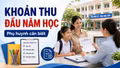 Khoản nào bắt buộc, khoản nào tự nguyện khi con vào năm học mới?