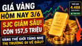 Dự đoán giá vàng SJC, BTMC, DOJI, PNJ và Phú Quý hôm nay 3/6/2026