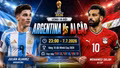 Đội hình ra sân chính thức Argentina vs Ai Cập 23h ngày 7/7
