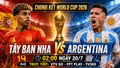 Nhận định Tây Ban Nha vs Argentina 2h ngày 20/7: Chung kết World Cup 2026