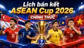 Lịch thi đấu bán kết ASEAN Cup 2026 (AFF CUP) chính thức mới nhất
