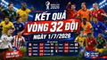 Kết quả vòng 32 đội World Cup 2026 hôm nay 1/7 mới nhất