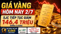 Giá vàng hôm nay 2/7: SJC, BTMC, PNJ, DOJI tiếp tục giảm?