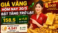 Cập nhật giá vàng SJC, BTMC, DOJI, PNJ, Phú Quý hôm nay 30/5/2026