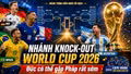 Nhánh knock-out World Cup 2026: Đức dễ gặp Pháp từ vòng 16 đội