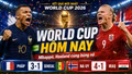 Kết quả, lịch thi đấu World Cup 2026 hôm nay 17/6 và 18/6