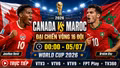 Phân tích dự đoán đội hình xuất phát trận Canada vs Maroc 0h ngày 5/7