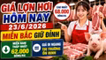 Giá lợn hơi hôm nay 23/6: Miền Nam thấp nhất, miền Bắc dẫn đầu