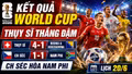 Kết quả, lịch thi đấu World Cup 2026 hôm nay 19/6 và 20/6: Thụy Sĩ thắng đậm, bảng A thêm căng
