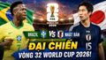 Brazil vs Nhật Bản: Truyền thông hai nước nói gì trước đại chiến?
