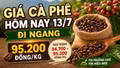 Giá cà phê hôm nay 13/7: Robusta và Arabica cùng đứng giá