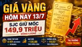 Giá vàng hôm nay 13/7: Vàng SJC, BTMC, DOJI, PNJ chờ biến động tuần mới