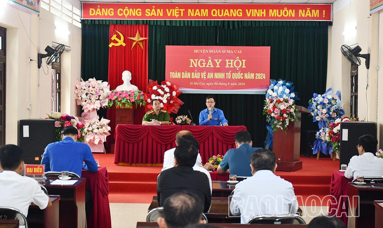 Tuyên truyền và giải đáp thông tin cho đoàn viên, thanh niên về phong trào Toàn dân bảo vệ an ninh Tổ quốc tại cơ sở.