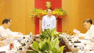 Họp Tiểu ban Văn kiện Đại hội Đảng bộ tỉnh lần thứ XVII