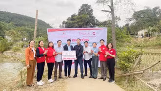 Khởi công xây dựng đường dân sinh tại xã Cốc Mỳ