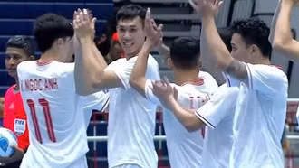 Futsal Đông Nam Á 2024: Thắng đậm Brunei, tuyển Việt Nam chiếm ngôi đầu của Thái Lan