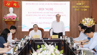 Đảng bộ Các cơ quan Đảng tỉnh triển khai một số nhiệm vụ trọng tâm quý II/2025