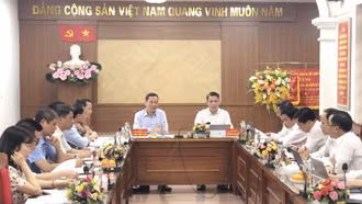 Sở Dân tộc và Tôn giáo tỉnh Lào Cai và Yên Bái họp bàn thống nhất Đề án hợp nhất hai đơn vị