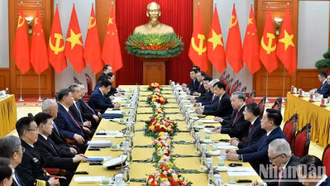 Tổng Bí thư Tô Lâm hội đàm với Tổng Bí thư, Chủ tịch nước Trung Quốc